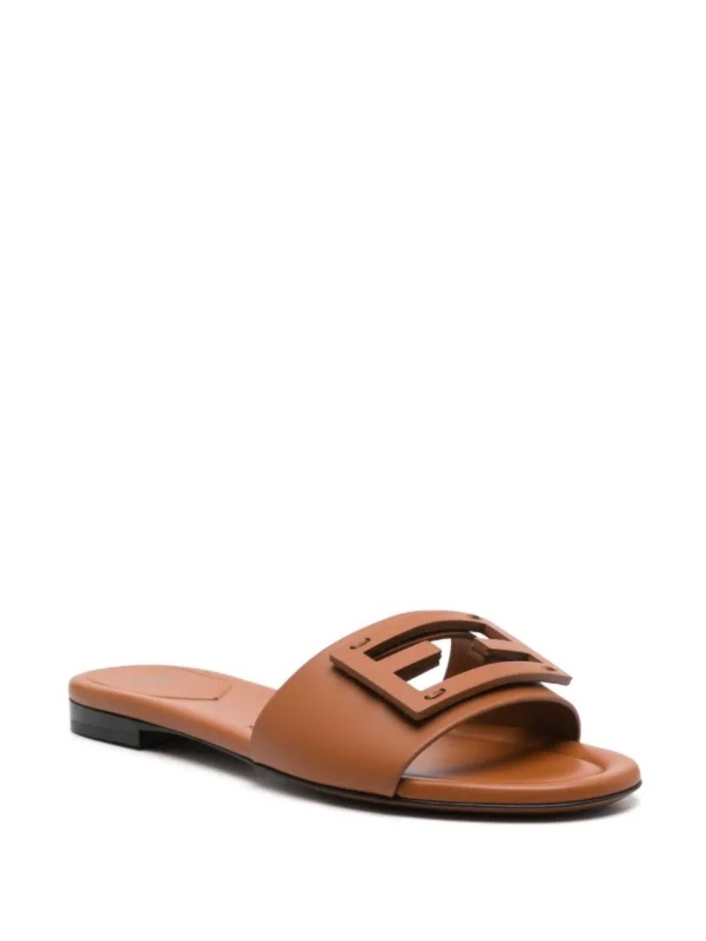 Fendi SS21 baguette leather slides 39.5